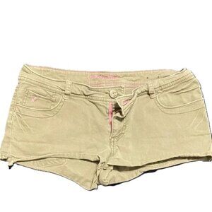 AE Corduroy Shorts Light Green
